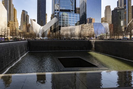 9/11-Memorial am World Trade Center