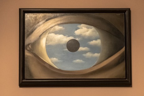 Rene Magritte im Museum of Modern Art
