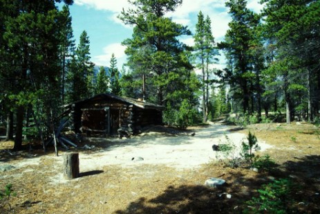 Hütte am Chilcoot Trail