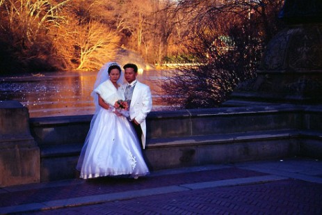 Brautpaar im Central Park