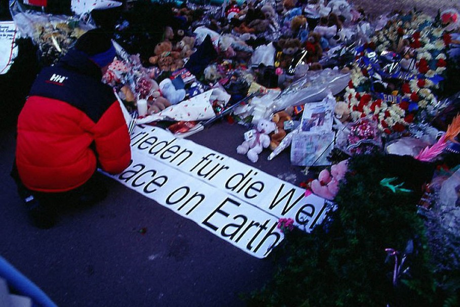 Gedenkstätte am Ground Zero 2001